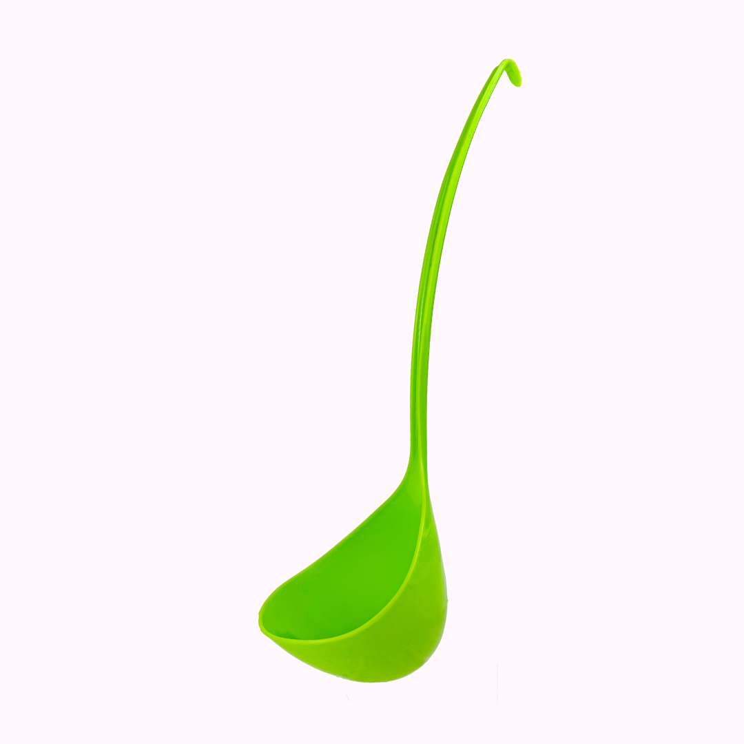 Cucharón de plástico tamaño grande - Verde