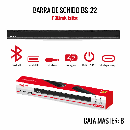 La barra de sonido que ofrece una