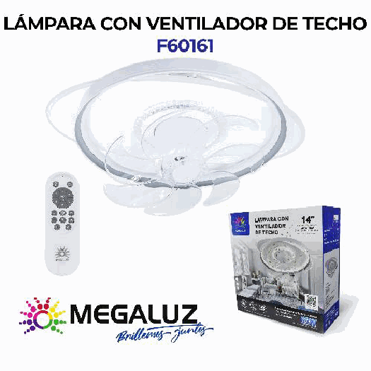 LAMP VENT TECHO F60161
