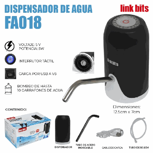 dispensador de agua