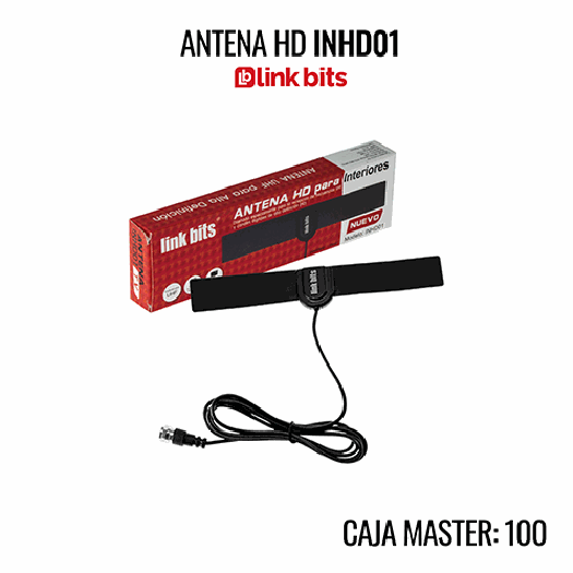 Antena de televisión para interiores Cable