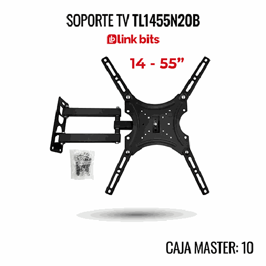 Soporte Metálico Plegable para Pantallas
