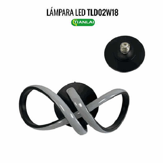 Lámpara LED decorativa moderna
