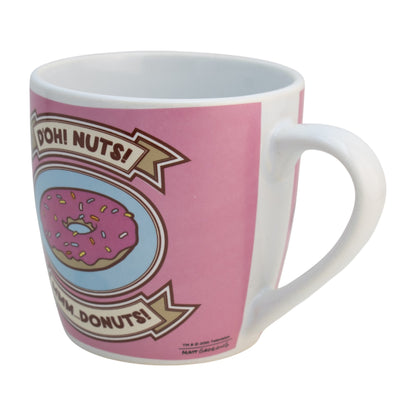 Set para Desayuno de Porcelana Fun Kids Los Simpson 2 Piezas