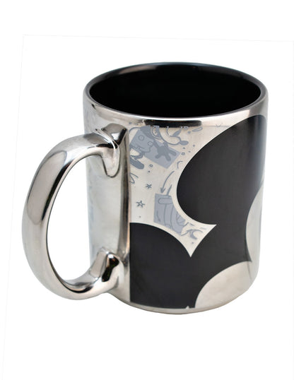 Taza de Cerámica Metalizada Fun Kids Distintos Personajes 433ml - Mickey mouse