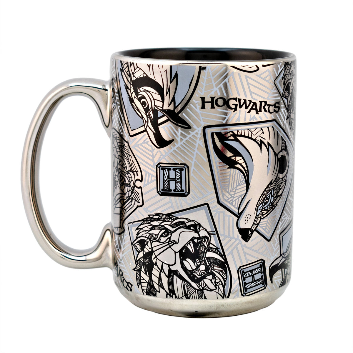 Taza de Cerámica Metalizada Fun Kids Distintos Personajes 433ml - Mickey mouse
