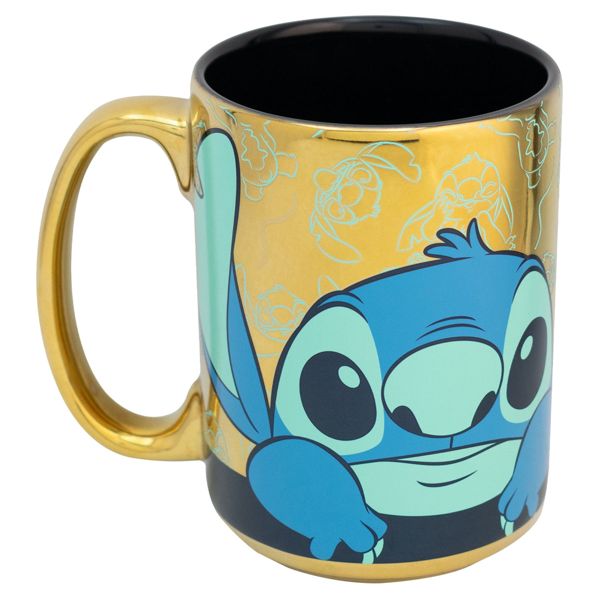 Taza de Cerámica Metalizada Fun Kids Distintos Personajes 433ml - Mickey mouse