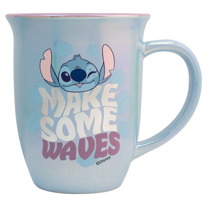 Taza de Cerámica Iridiscente Bitono Personajes Animados 470ml - Hello Kitty