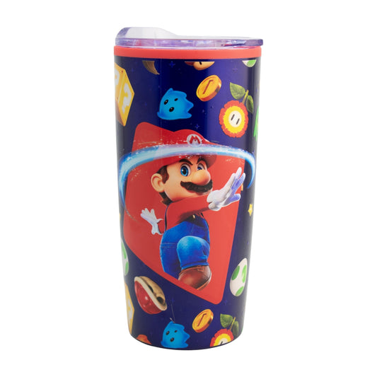 Termo de Acero Inoxidable con Doble Pared Fun Kids Super Mario Galaxy 500ml