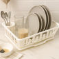 Escurridor De Trastes Con Base - Blanco