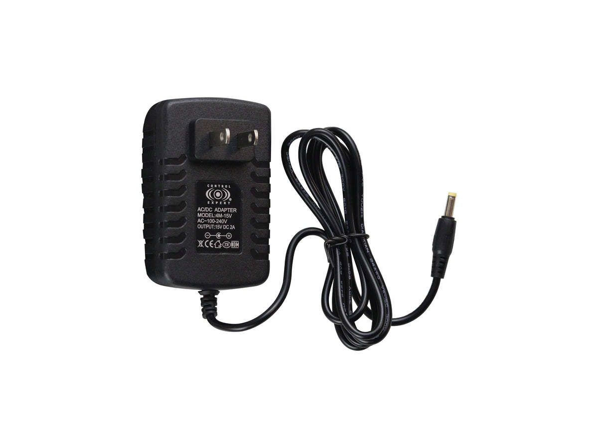 Eliminador Para Bocinas 15v 2A Punta Amarilla 4mm