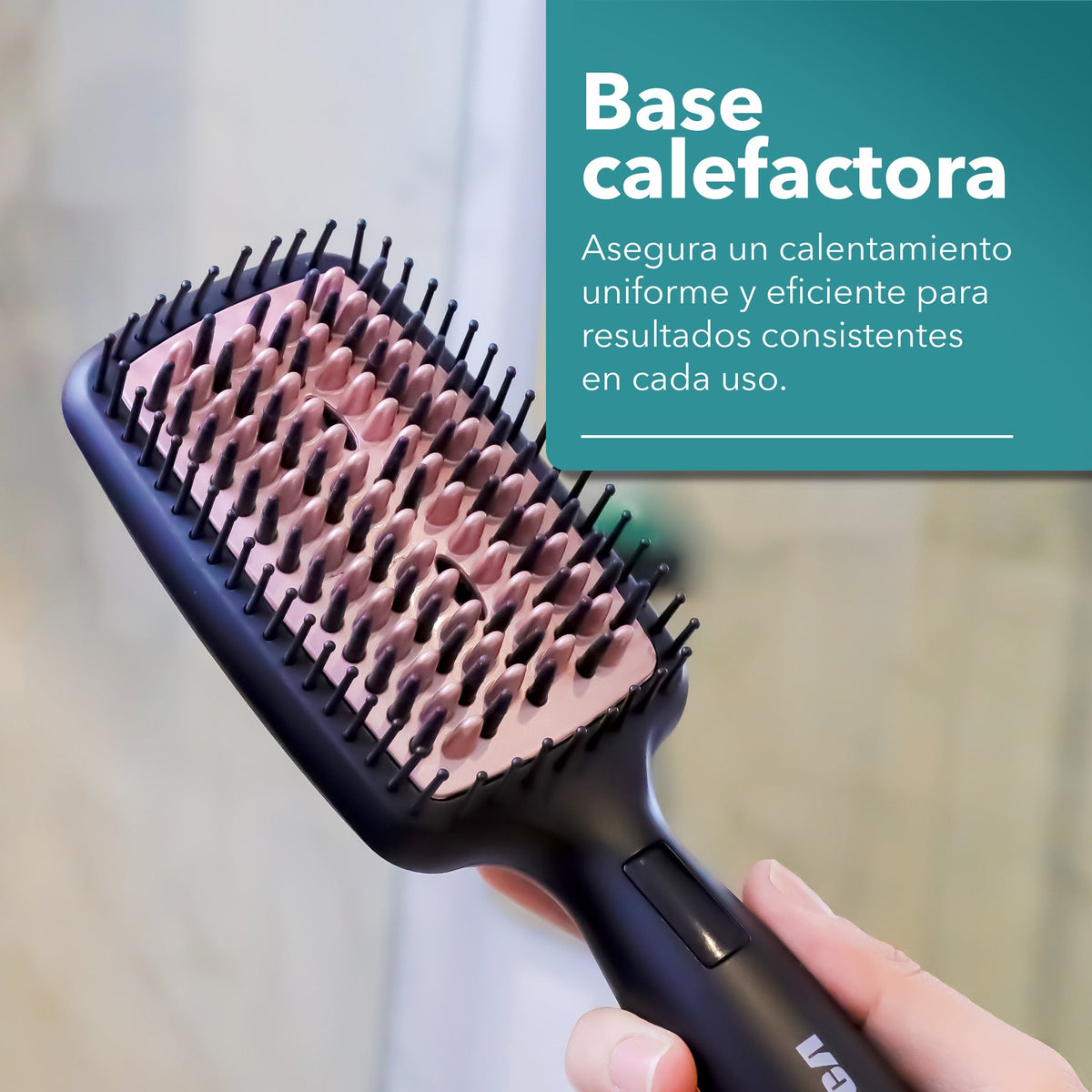 Rca Cepillo Alaciador Rc-p13n Cerámica 6 Niveles Color Negro - Negro