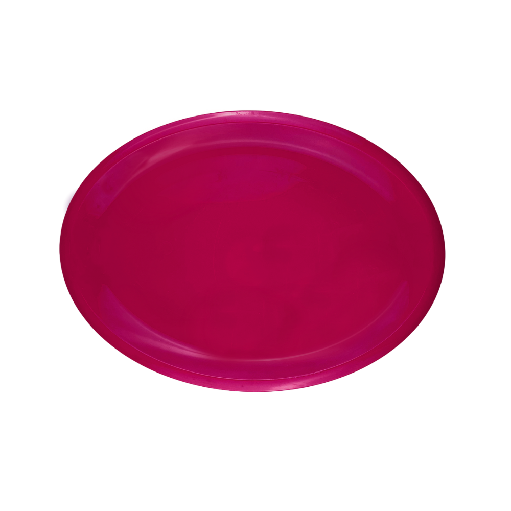 Plato Tampiqueño ovalado 13" - Rojo