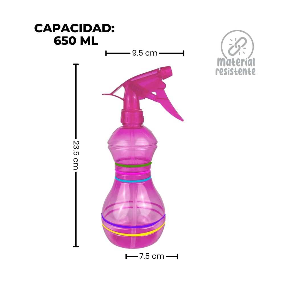 Atomizador Cintura con ligas (650 ml) - Morado