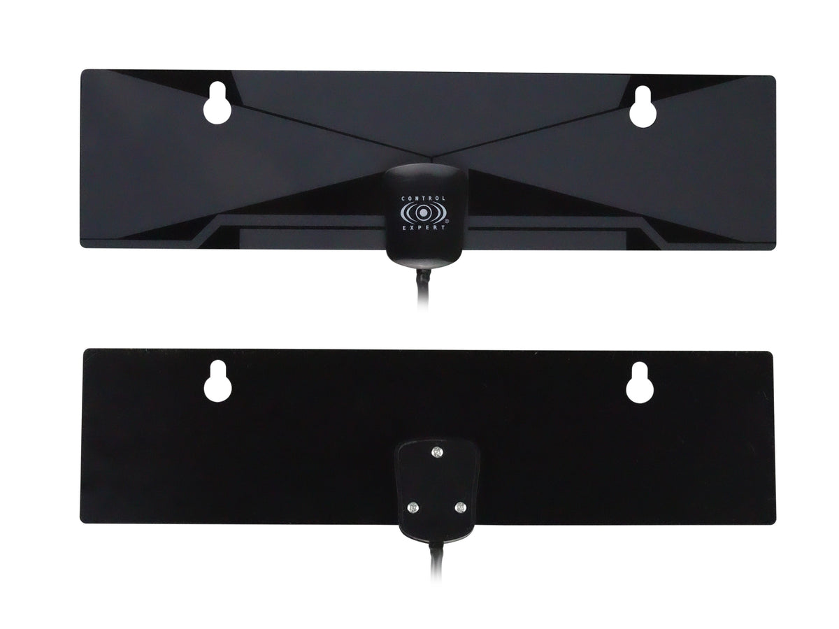 Antena Plana HD para Interior con Ventosas – Alta Fidelidad y Recepción Mejorada HDTV/VHF/UHF
