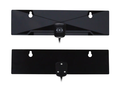 Antena Plana HD para Interior con Ventosas – Alta Fidelidad y Recepción Mejorada HDTV/VHF/UHF