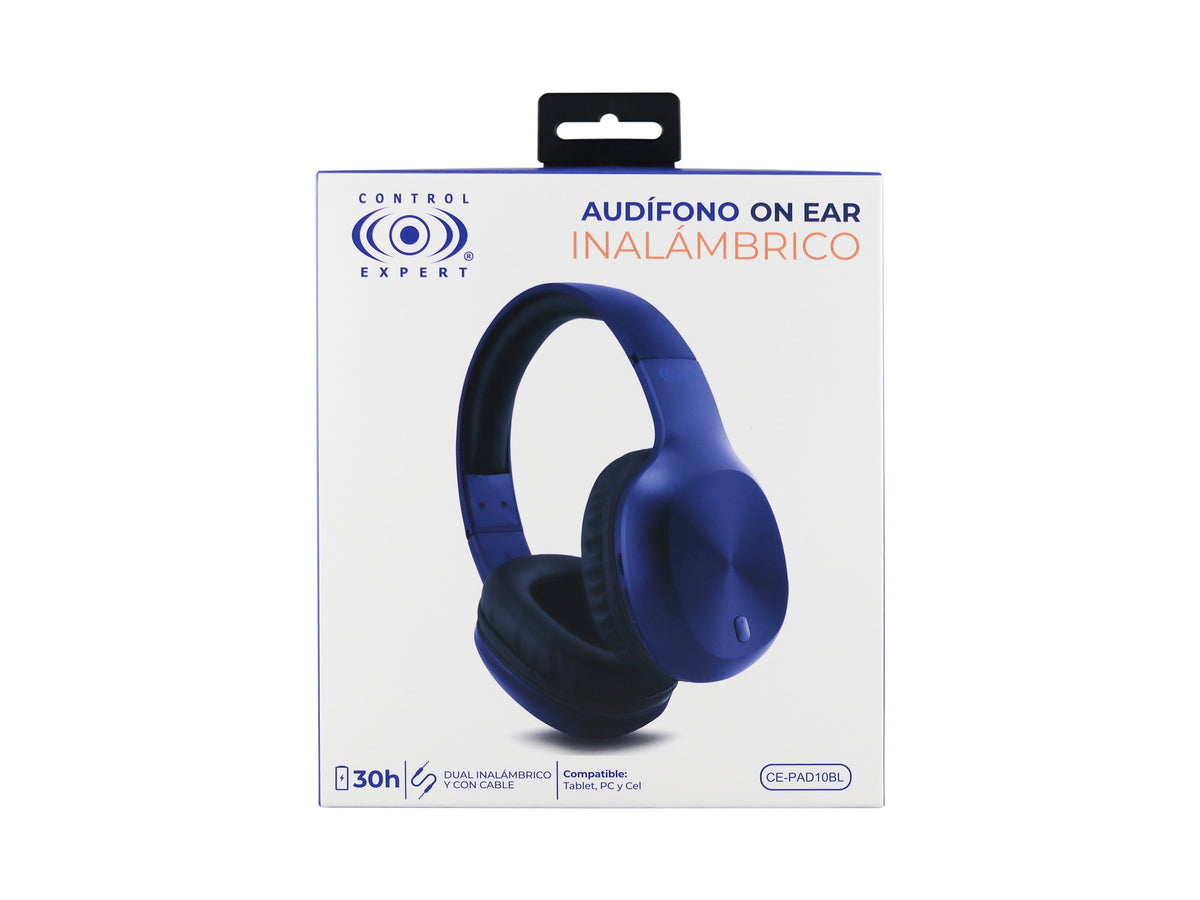 Audífonos Inalámbricos On-Ear Bluetooth CE-PAD10 - Azul