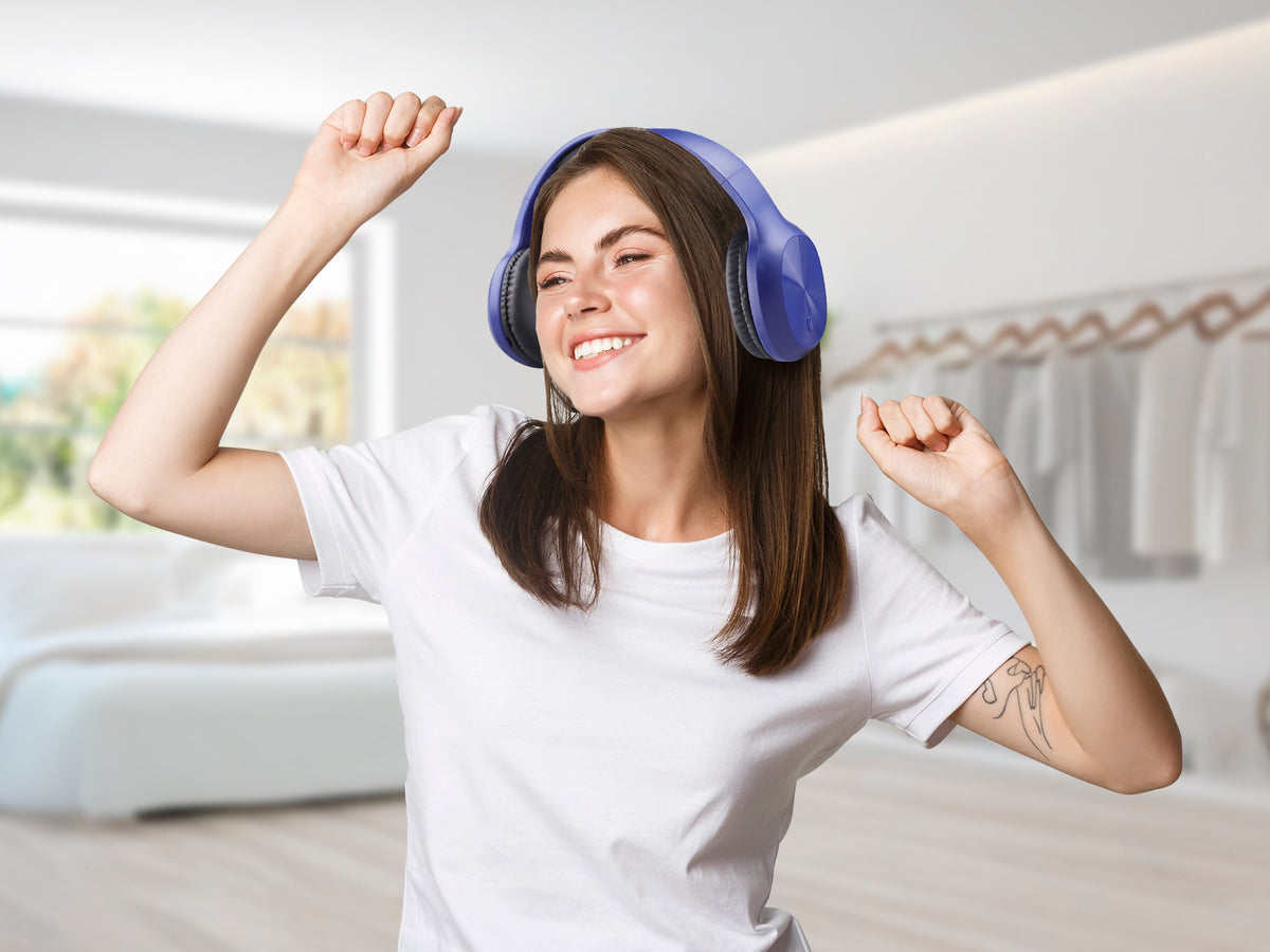 Audífonos Inalámbricos On-Ear Bluetooth CE-PAD10 - Negro