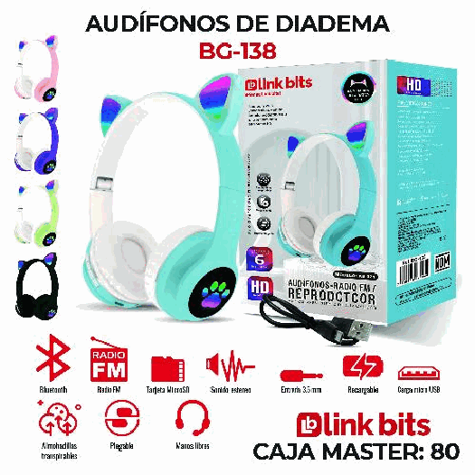 DIADEMA GATO BG-138