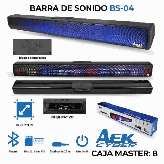 BARRA DE SONIDO BS-04