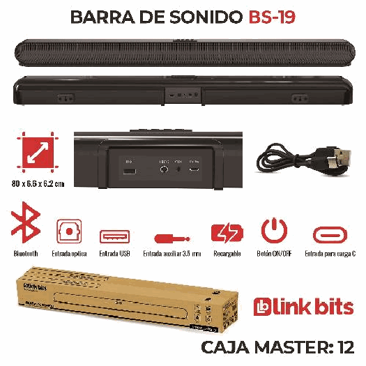BARRA DE SONIDO BS-19