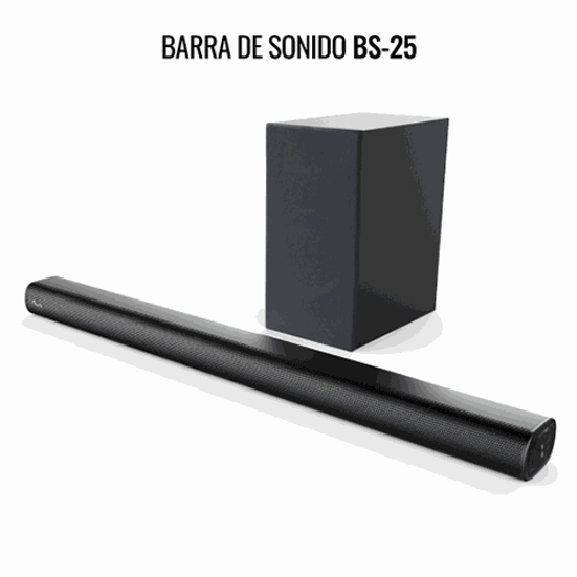 Barra de sonido con subwoofer 5.25 pul
