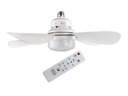 Ventilador de Techo con Foco LED – Ahorro de Energía y Confort