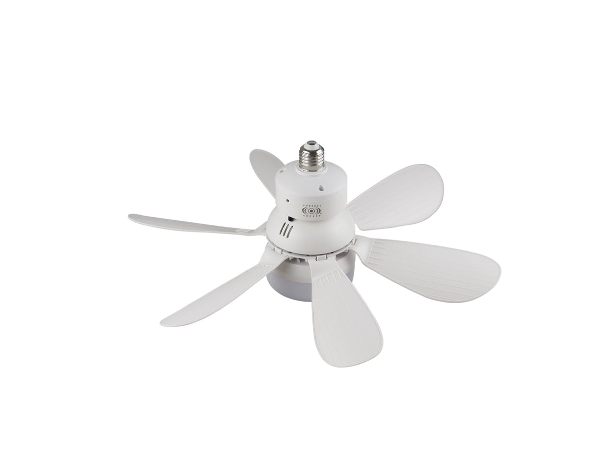 Foco Ventilador de techo con luz LED 30w con Control remoto