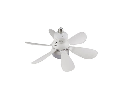 Foco Ventilador de techo con luz LED 30w con Control remoto