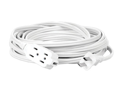 Extensión Eléctrica Hogar Y Oficina 15 Metros Color Blanco - Blanco