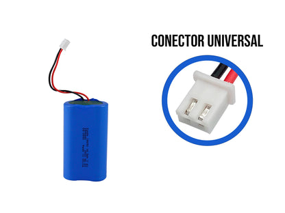 Pila Para Bocinas Recargable Voltaje 7.4 2500 mAh - CE-2500 Pila Para Bocinas Recargable Voltaje 7.4 2500 mAh