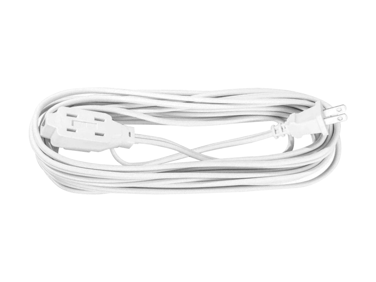 Extensión Eléctrica Hogar Y Oficina 2 Metros Color Blanco - Blanco