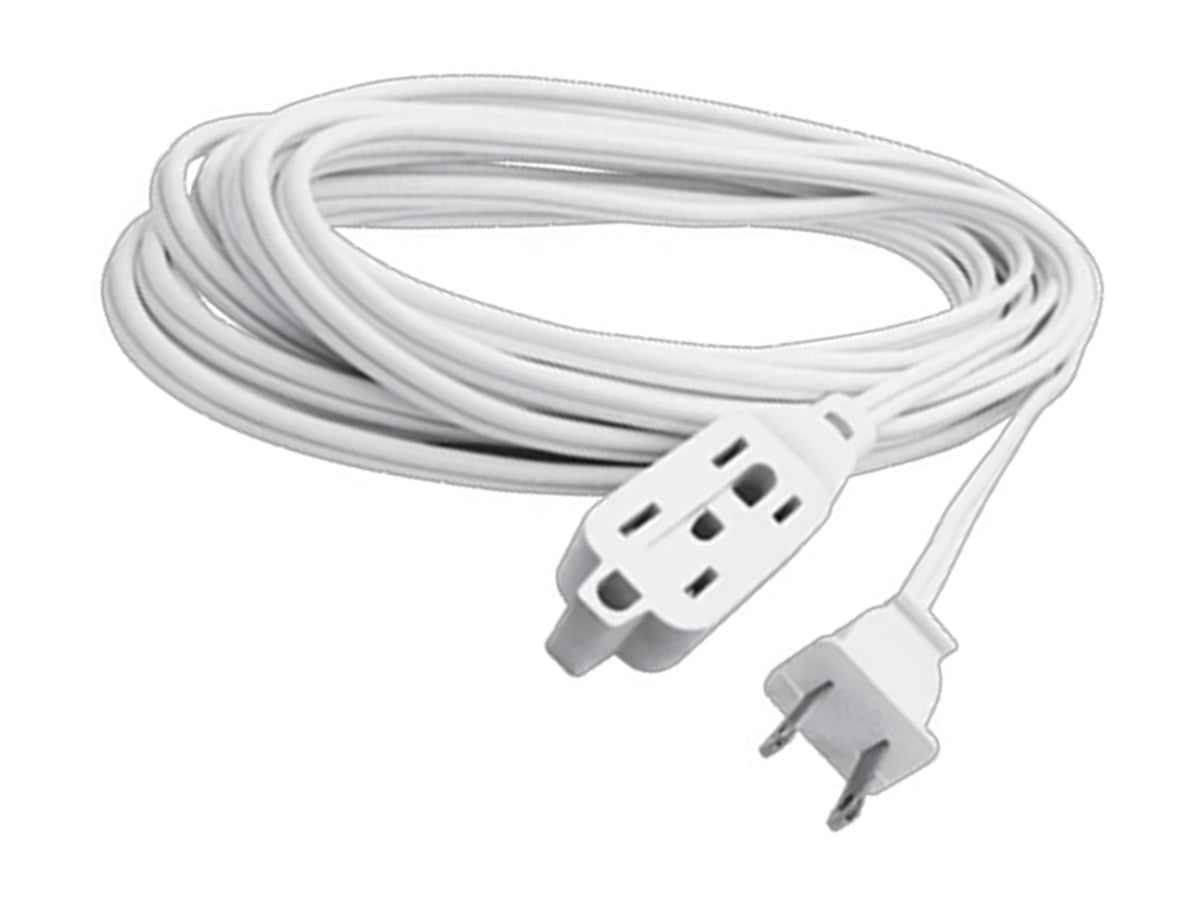 Extensión Eléctrica Hogar Y Oficina 3 Metros Color Blanco - Blanco