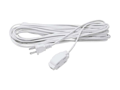 Extensión Eléctrica Hogar Y Oficina 4 Metros Color Blanco - Blanco
