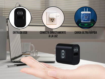 Combo Cargador IPhone 2.4A 10W - Blanco