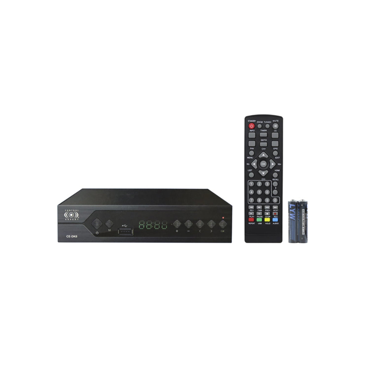 Decodificador Convertidor Digital Tv Hdmi 1080p Full Hd