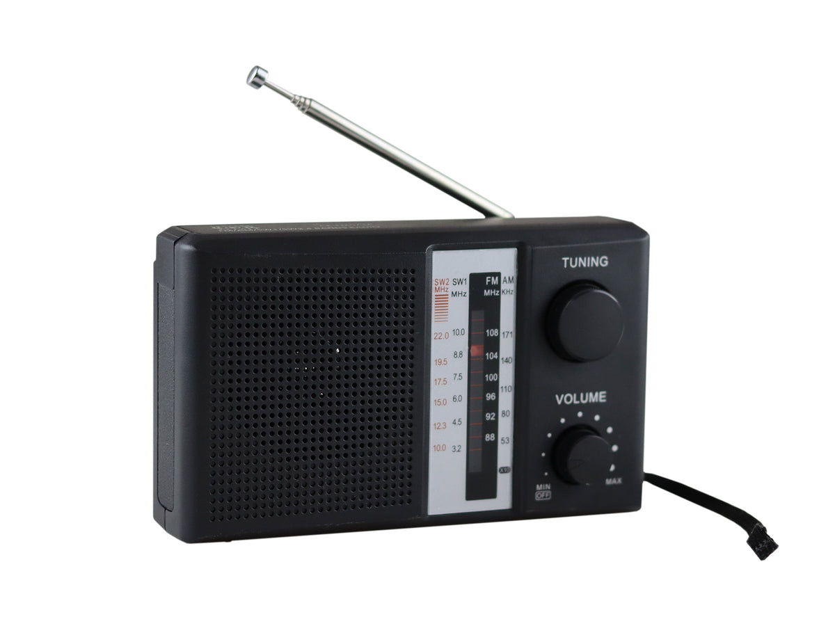 Radio Portátil AM FM Banda Ancha