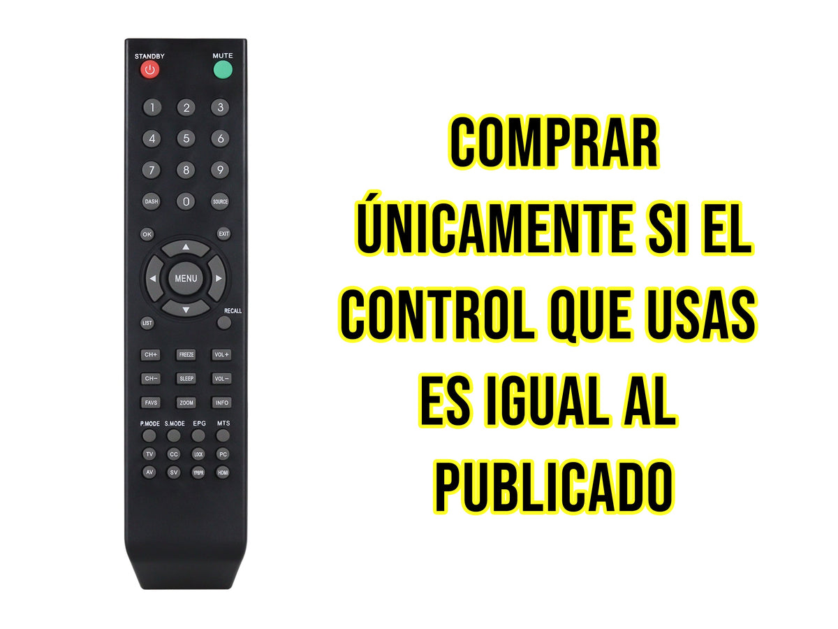Control Para Atvio Pantalla - CE-M72ontrol Para Atvio Pantalla