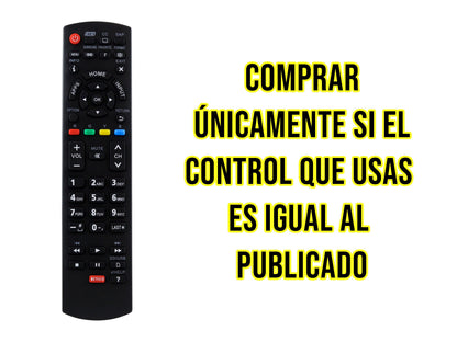 Control para Panasonic Smart Tv - CE-P920ontrol para Panasonic Smart Tv