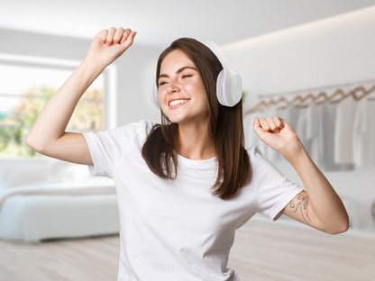 Audífonos Inalámbricos On-Ear Bluetooth CE-PAD10 - Blanco