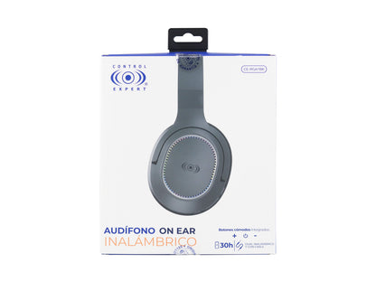 Audífonos Inalámbricos Bluetooth On-Ear 40 hrs, Luz RGB - Azul