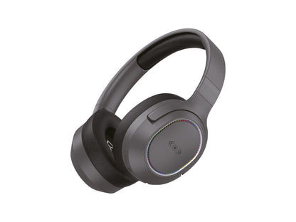 Audífonos Inalámbricos Bluetooth On-Ear 40 hrs, Luz RGB - Azul