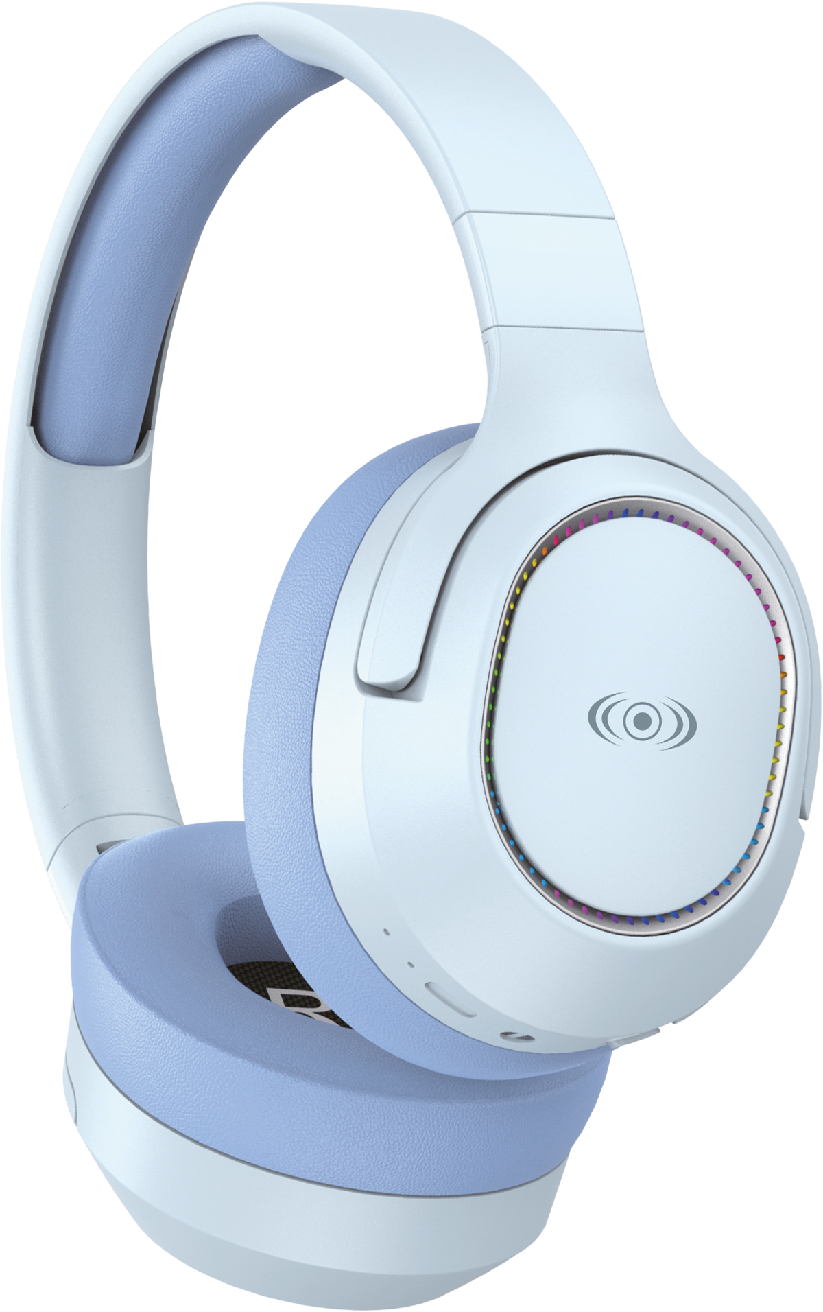 Audífonos Inalámbricos Bluetooth On-Ear 40 hrs, Luz RGB - Negro