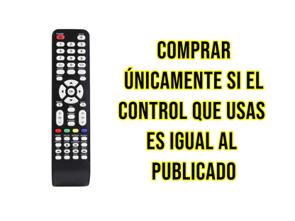 Control para JVC Smart Tv