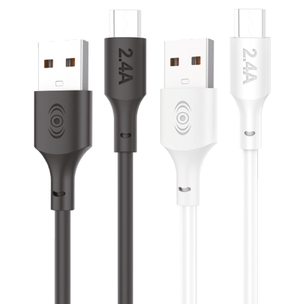 Cable USB a V8 Negro - Negro
