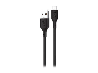 Cable USB a V8 Negro - Negro