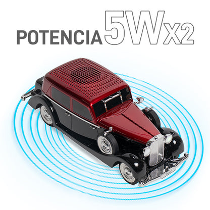 Bocina Bluetooth con Diseño de Automóvil con Función TWS