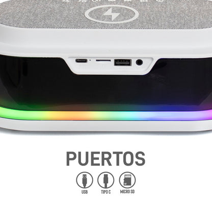 Reloj Despertador con Bocina Bluetooth