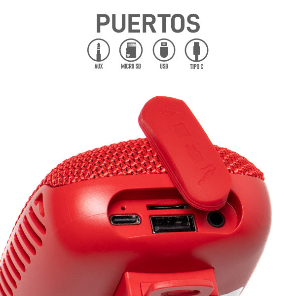Bocina Bluetooth TWS para Moto/Bicicleta