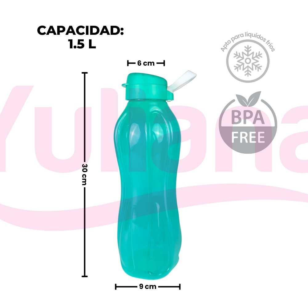Botella para agua 1.5 Litros